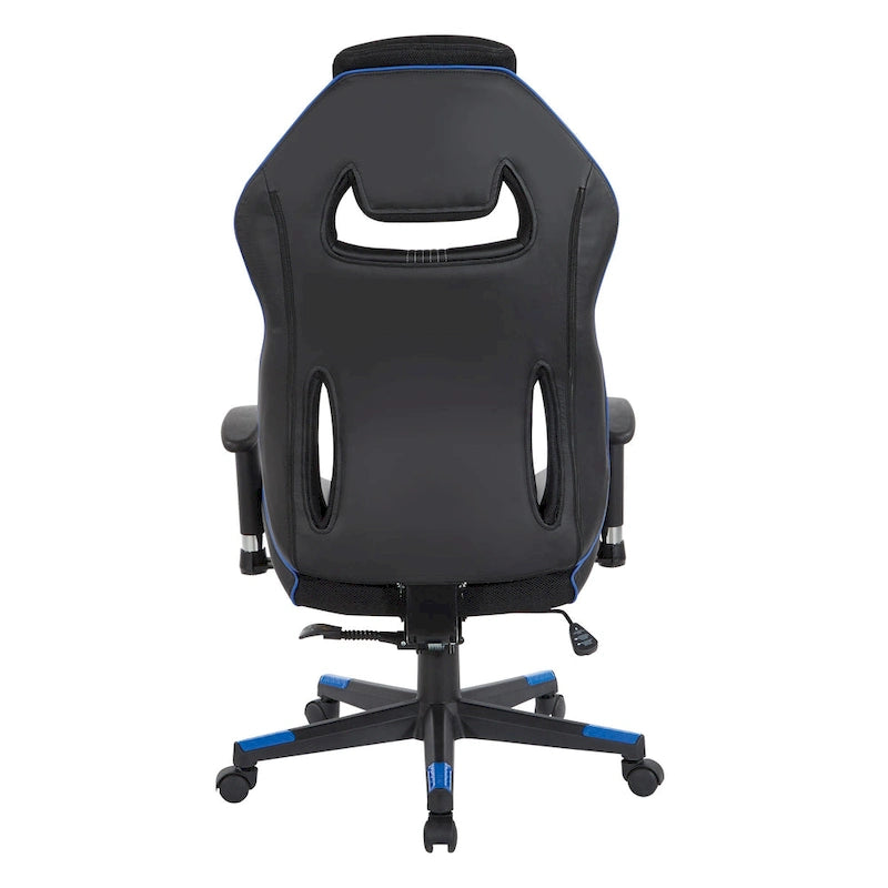 Chaise de jeu BOA II en cuir reconstitué avec accents de couleur