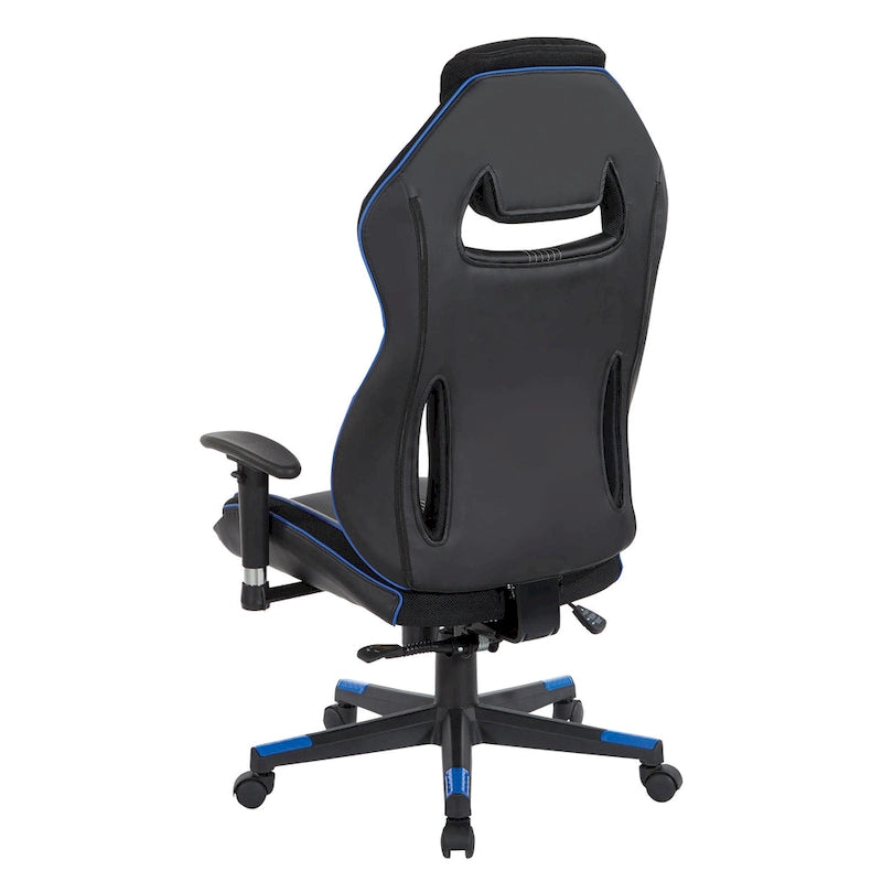 Chaise de jeu BOA II en cuir reconstitué avec accents de couleur