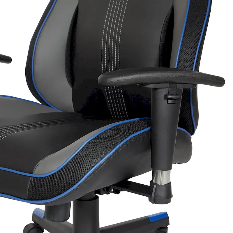 Chaise de jeu BOA II en cuir reconstitué avec accents de couleur