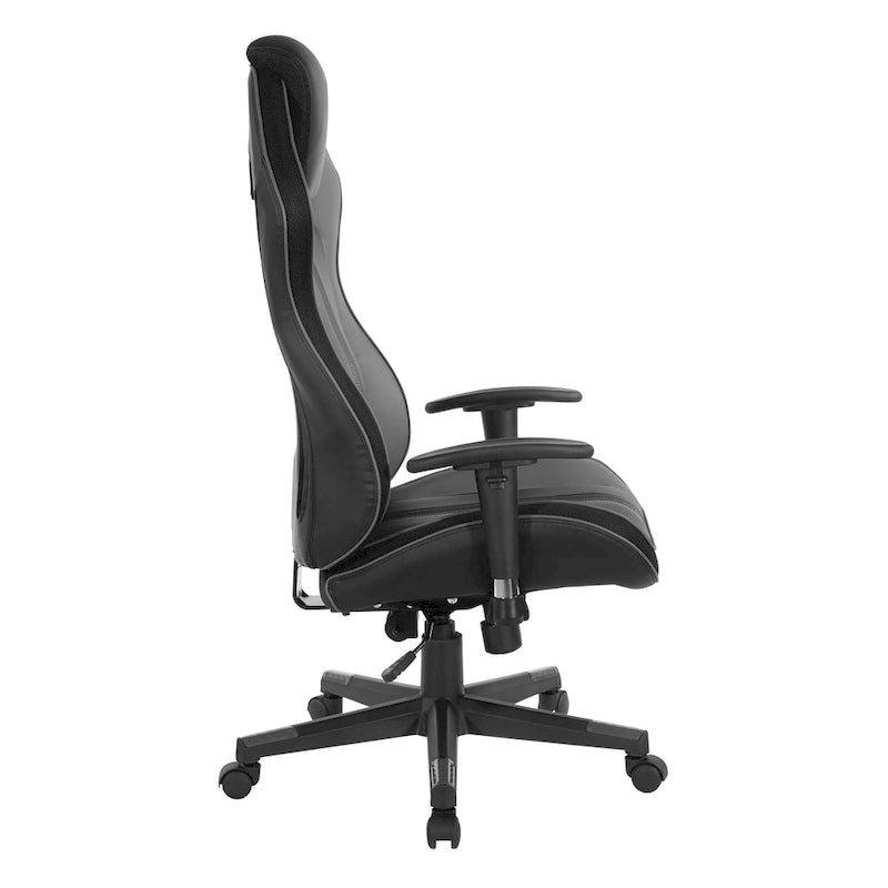 Chaise de jeu BOA II en cuir reconstitué avec accents de couleur