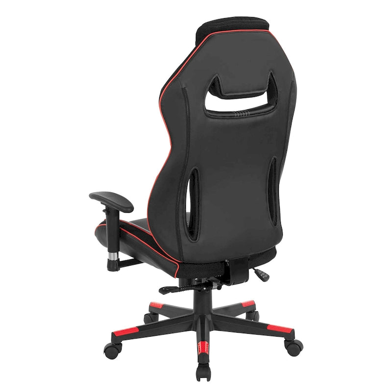 Chaise de jeu BOA II en cuir reconstitué avec accents de couleur