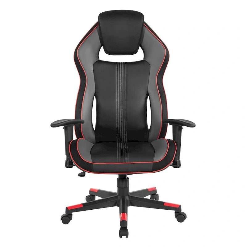 Chaise de jeu BOA II en cuir reconstitué avec accents de couleur