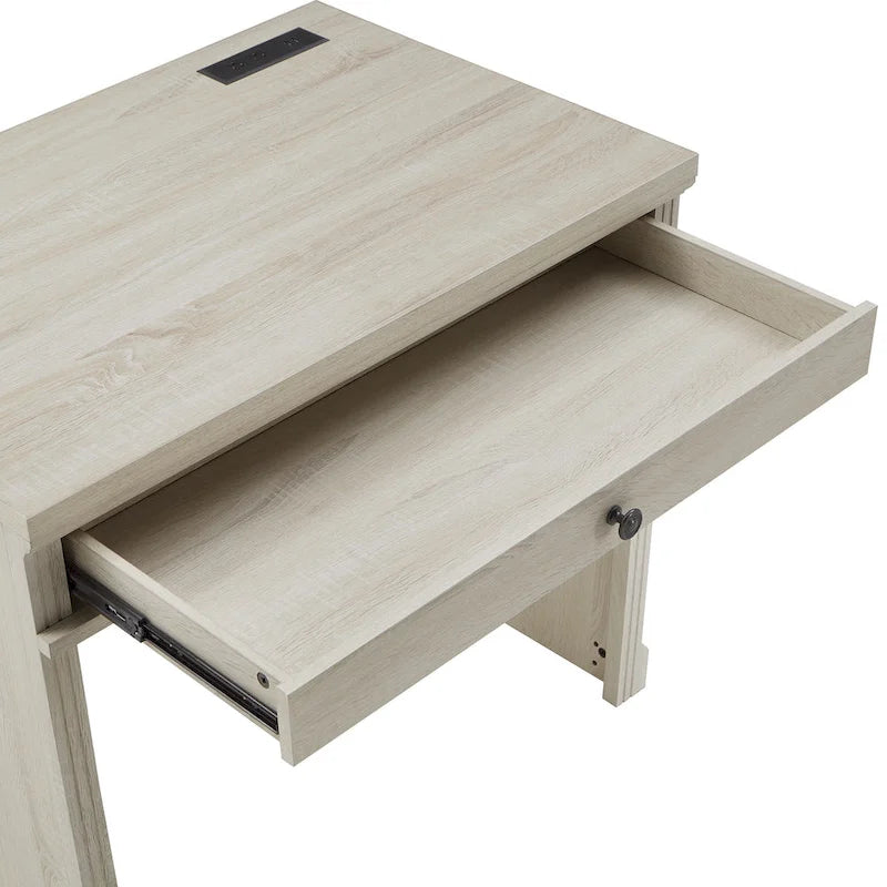 Bureau de travail Hinesburg de 35 po avec chargeur USB par iNSPIRE Q Classic