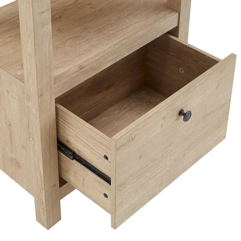 Bureau de travail Hinesburg de 35 po avec chargeur USB par iNSPIRE Q Classic