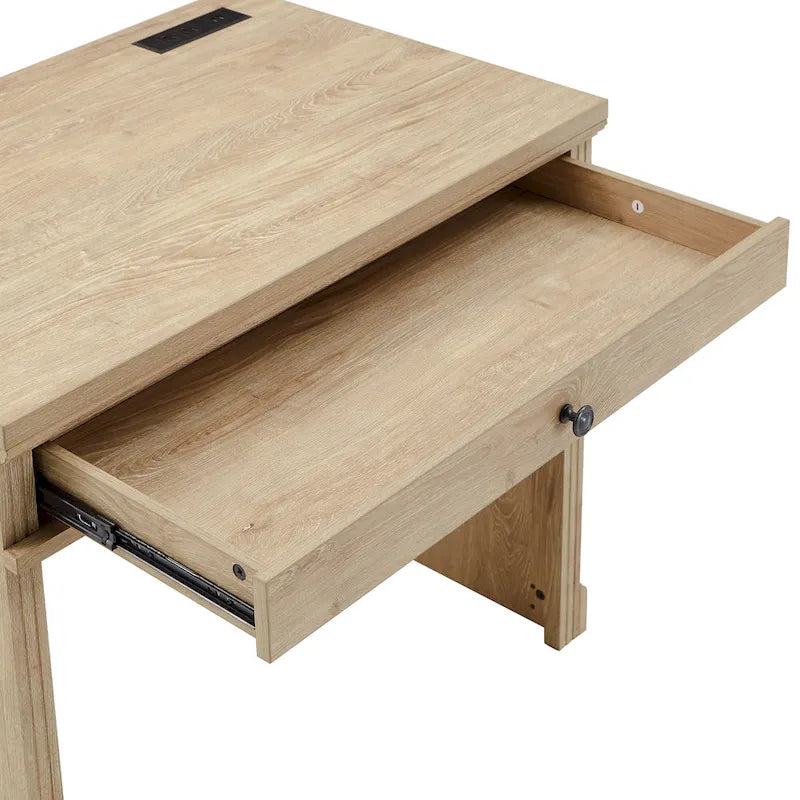 Bureau de travail Hinesburg de 35 po avec chargeur USB par iNSPIRE Q Classic