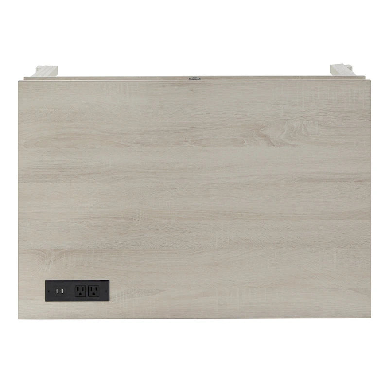 Bureau de travail Hinesburg de 35 po avec chargeur USB par iNSPIRE Q Classic