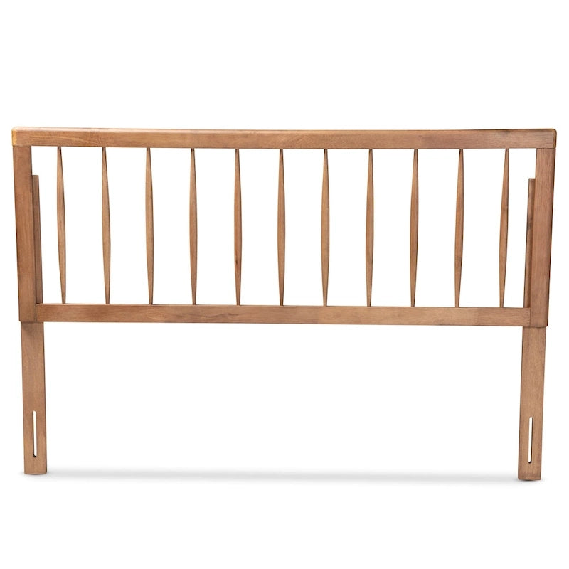 Tête de lit en bois de frêne-noyer au fini contemporain Valin