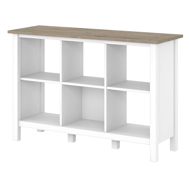 Bibliothèque-organiseur et meuble de rangement 6 cases Mayfield de Bush Furniture