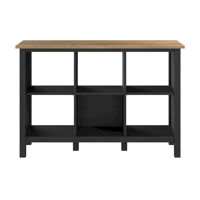 Bibliothèque-organiseur et meuble de rangement 6 cases Mayfield de Bush Furniture