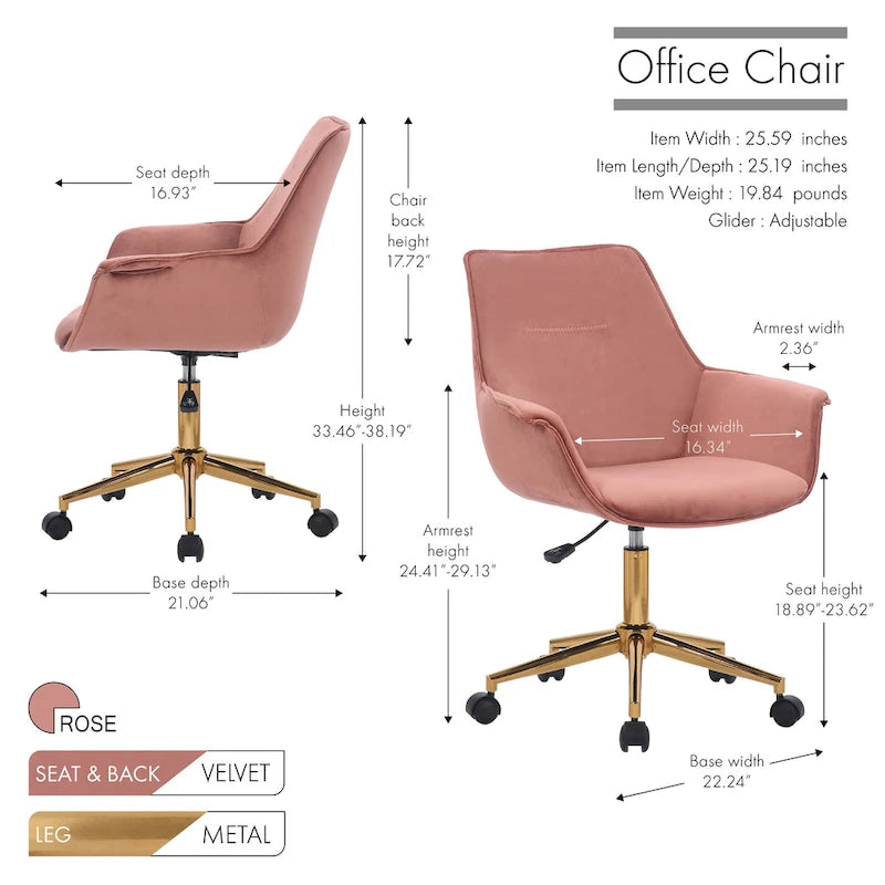 Fauteuil de bureau Porthos Qualité supérieure, Fauteuils de bureau design
