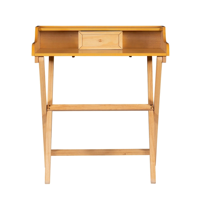 Bureau pliant en bois massif Clover