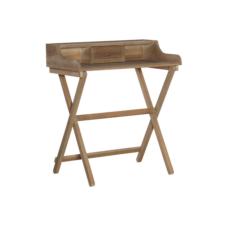 Bureau pliant en bois massif Clover