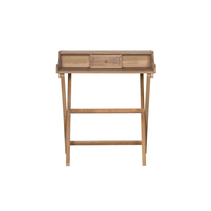 Bureau pliant en bois massif Clover