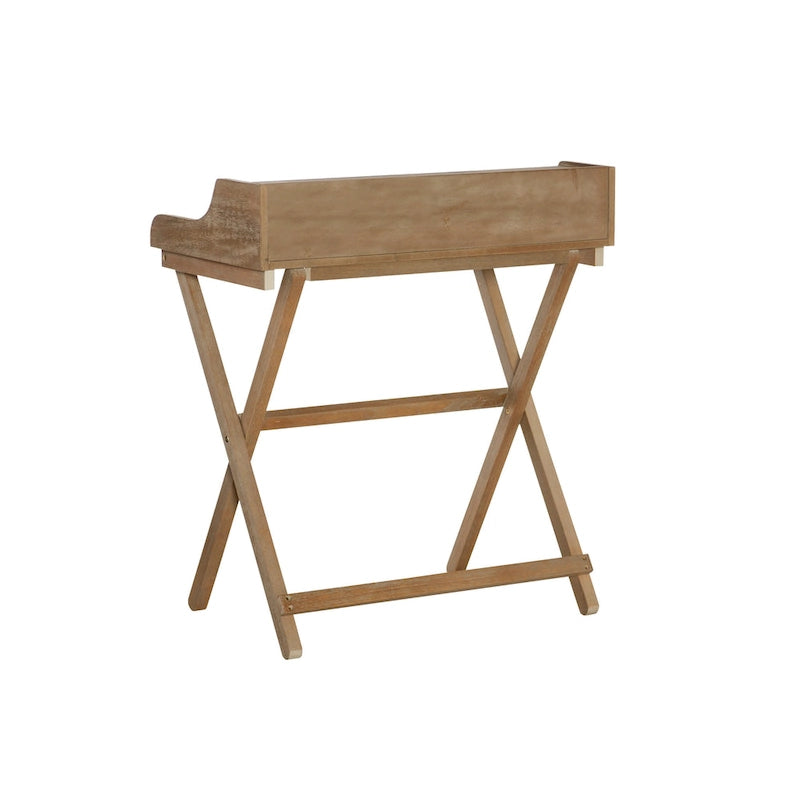Bureau pliant en bois massif Clover