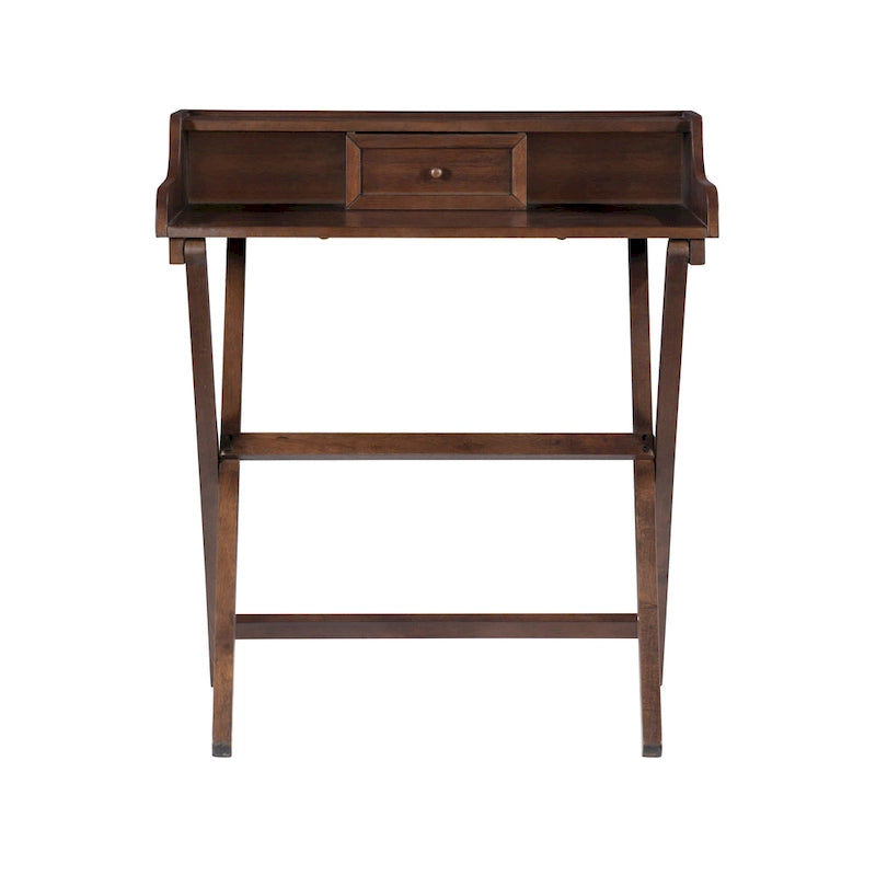 Bureau pliant en bois massif Clover