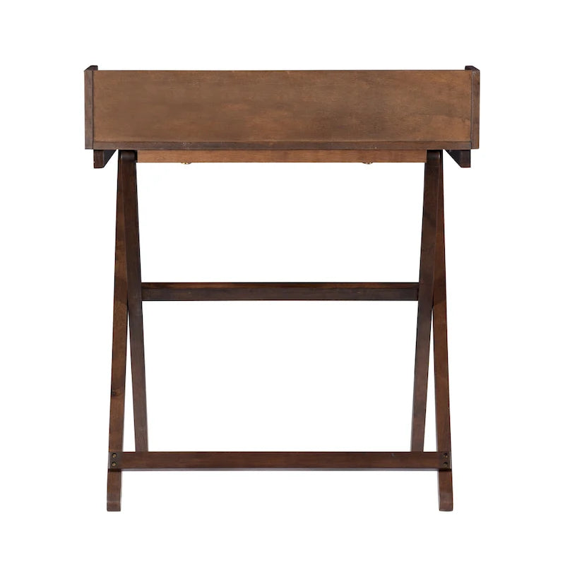 Bureau pliant en bois massif Clover