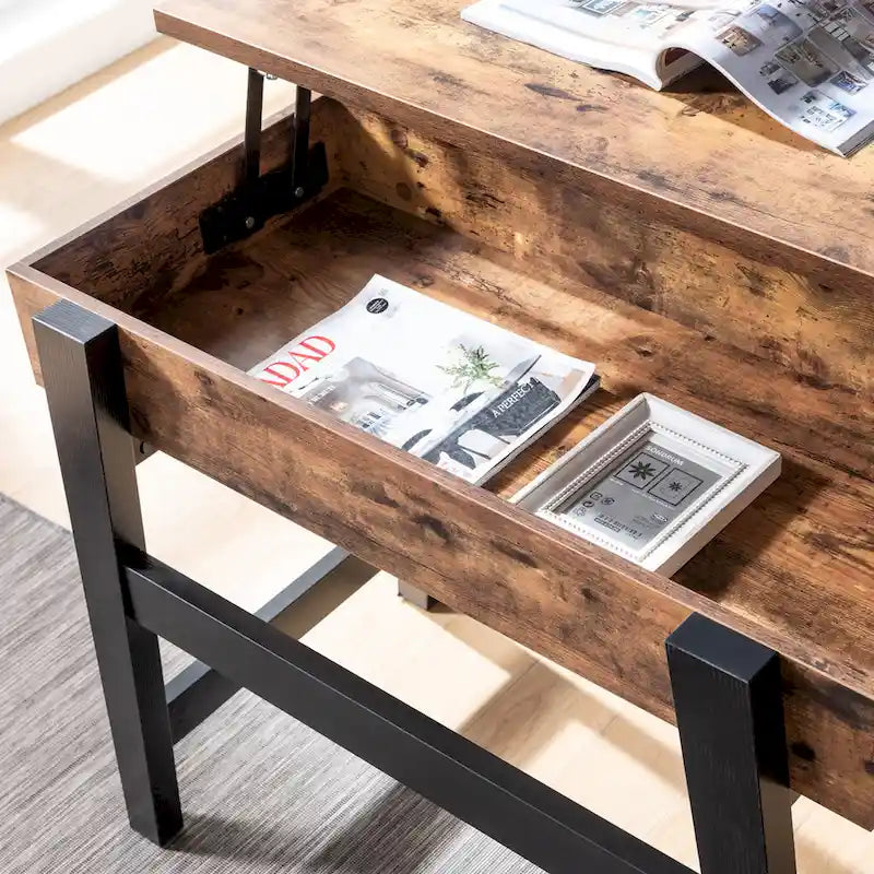 Bureau debout à plateau relevable Furniture of America Gino moderne 36 pouces