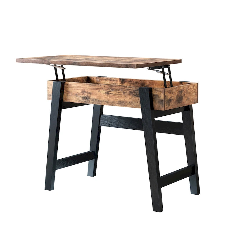 Bureau debout à plateau relevable Furniture of America Gino moderne 36 pouces