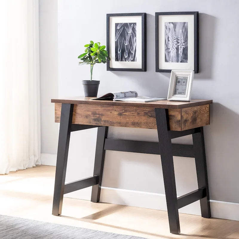 Bureau debout à plateau relevable Furniture of America Gino moderne 36 pouces