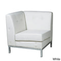 Chaise d'angle en similicuir Wall Street