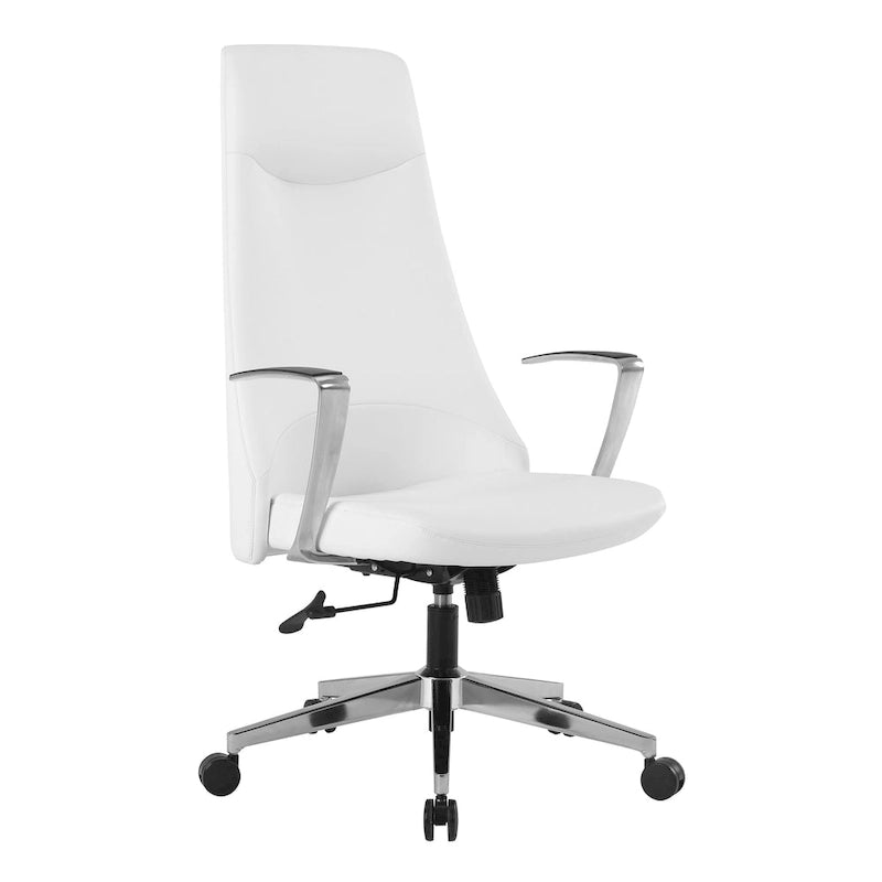 Fauteuil de bureau à dossier haut avec tissu antimicrobien