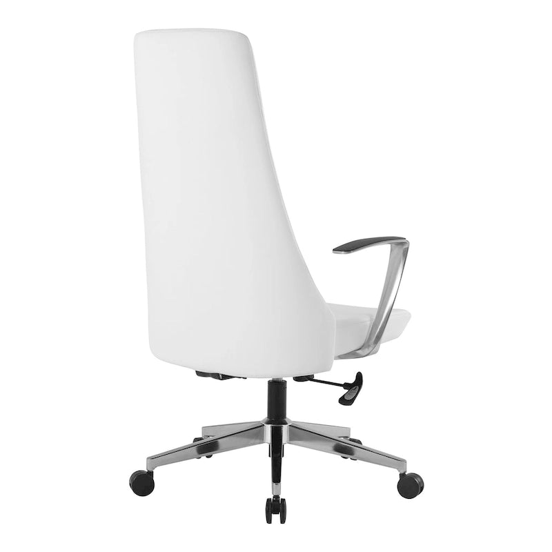 Fauteuil de bureau à dossier haut avec tissu antimicrobien