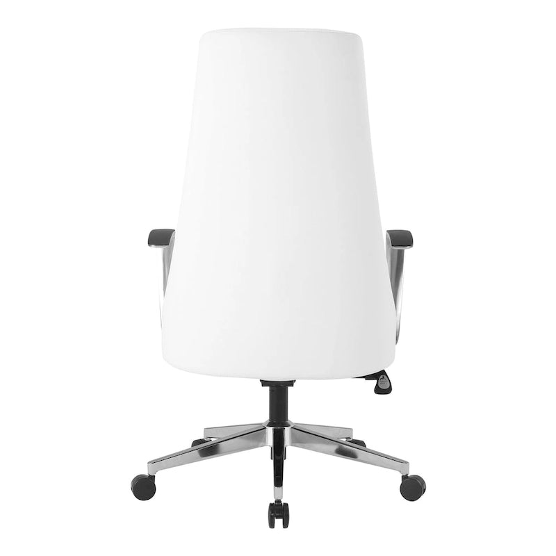 Fauteuil de bureau à dossier haut avec tissu antimicrobien