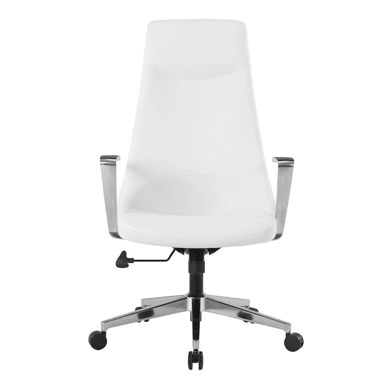 Fauteuil de bureau à dossier haut avec tissu antimicrobien