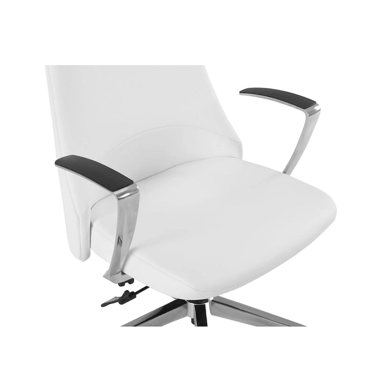 Fauteuil de bureau à dossier haut avec tissu antimicrobien