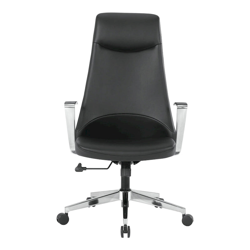 Fauteuil de bureau à dossier haut avec tissu antimicrobien