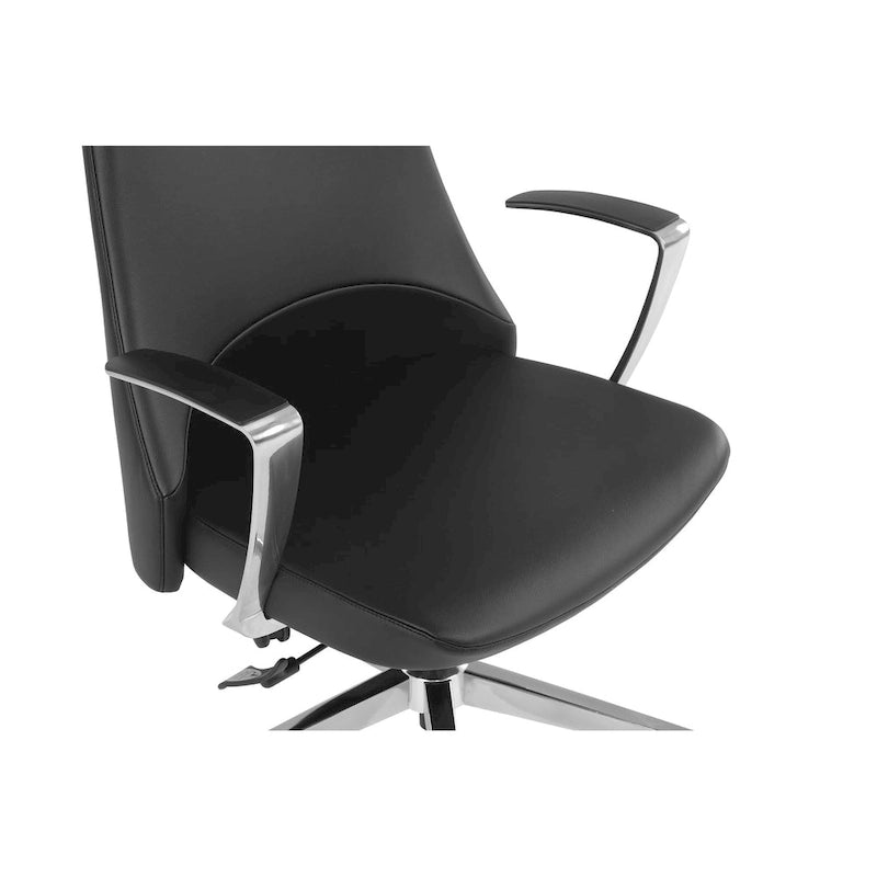 Fauteuil de bureau à dossier haut avec tissu antimicrobien