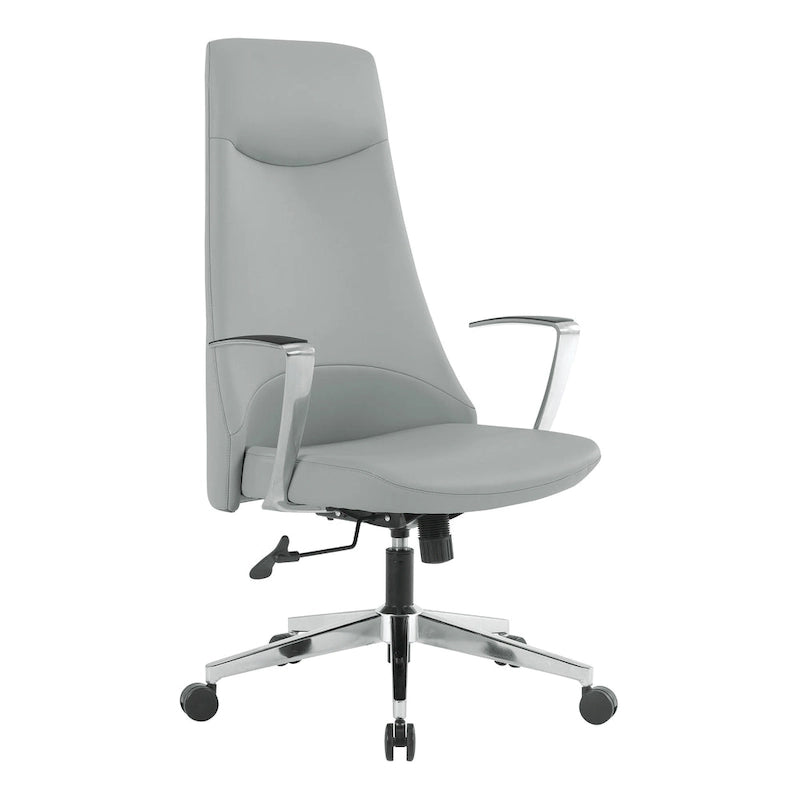 Fauteuil de bureau à dossier haut avec tissu antimicrobien