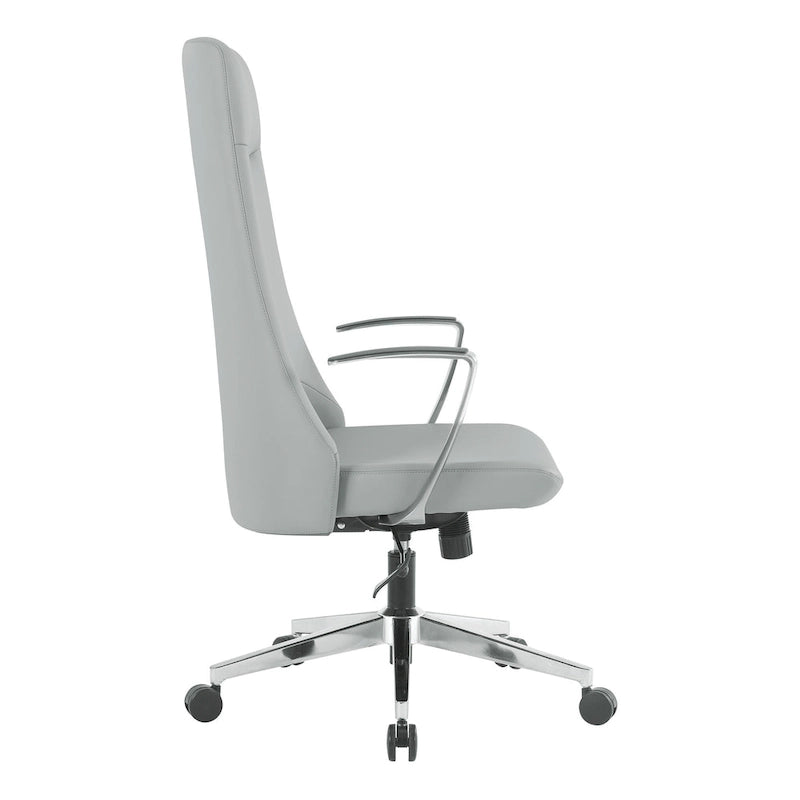 Fauteuil de bureau à dossier haut avec tissu antimicrobien