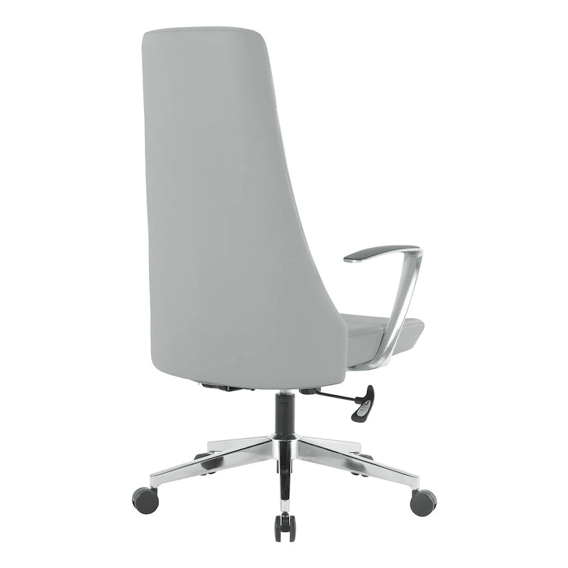 Fauteuil de bureau à dossier haut avec tissu antimicrobien