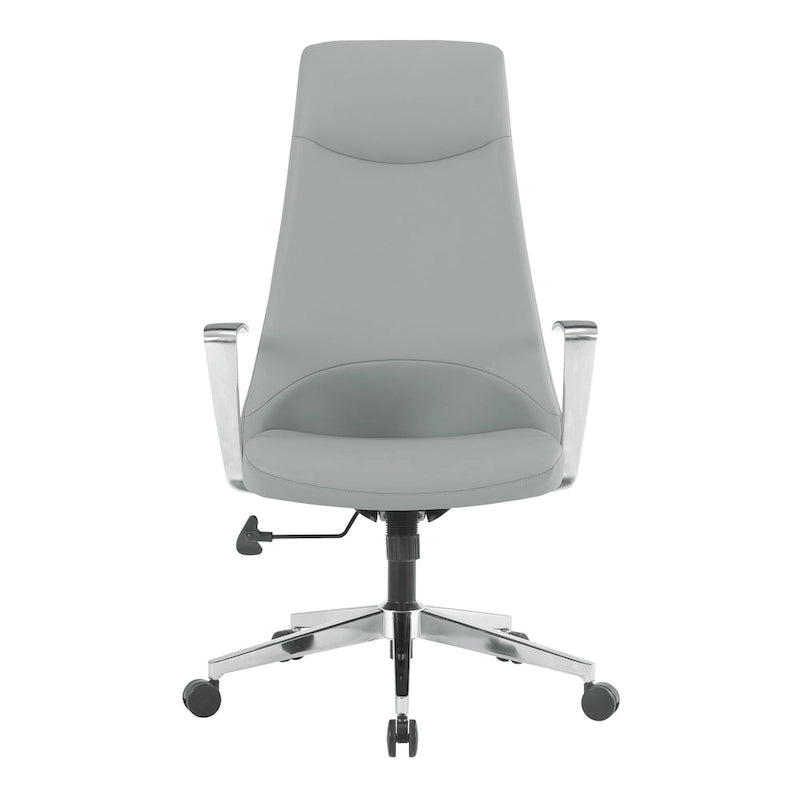Fauteuil de bureau à dossier haut avec tissu antimicrobien