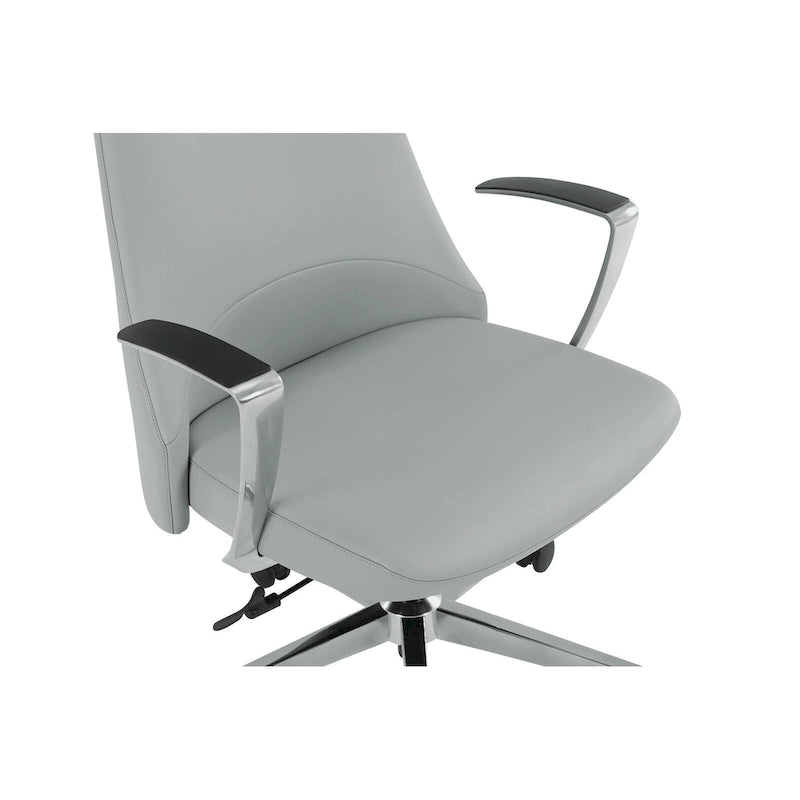 Fauteuil de bureau à dossier haut avec tissu antimicrobien