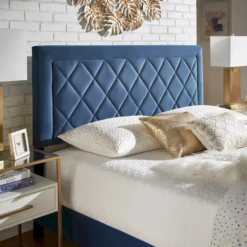 Lit plateforme en velours Dartington par iNSPIRE Q Modern
