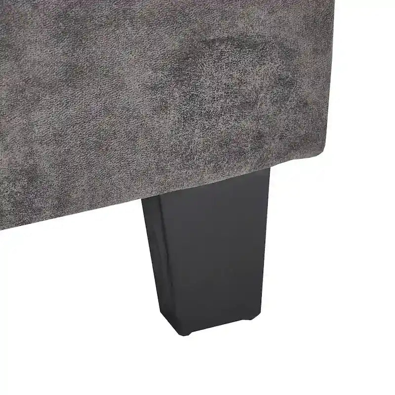 Lit plateforme en velours Dartington par iNSPIRE Q Modern
