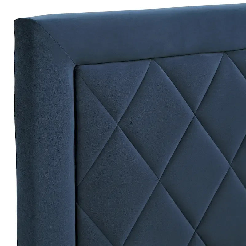 Lit plateforme en velours Dartington par iNSPIRE Q Modern