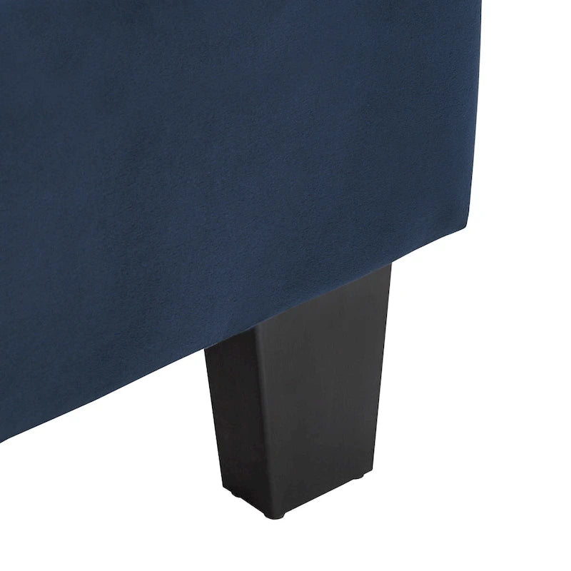 Lit plateforme en velours Dartington par iNSPIRE Q Modern