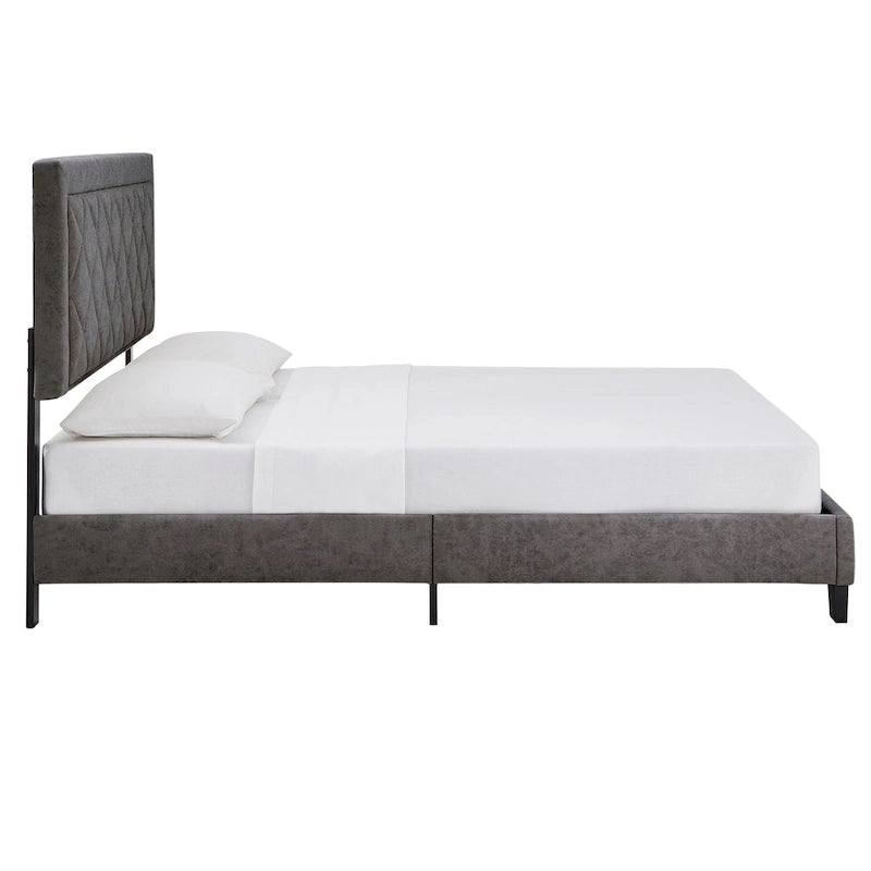 Lit plateforme en velours Dartington par iNSPIRE Q Modern