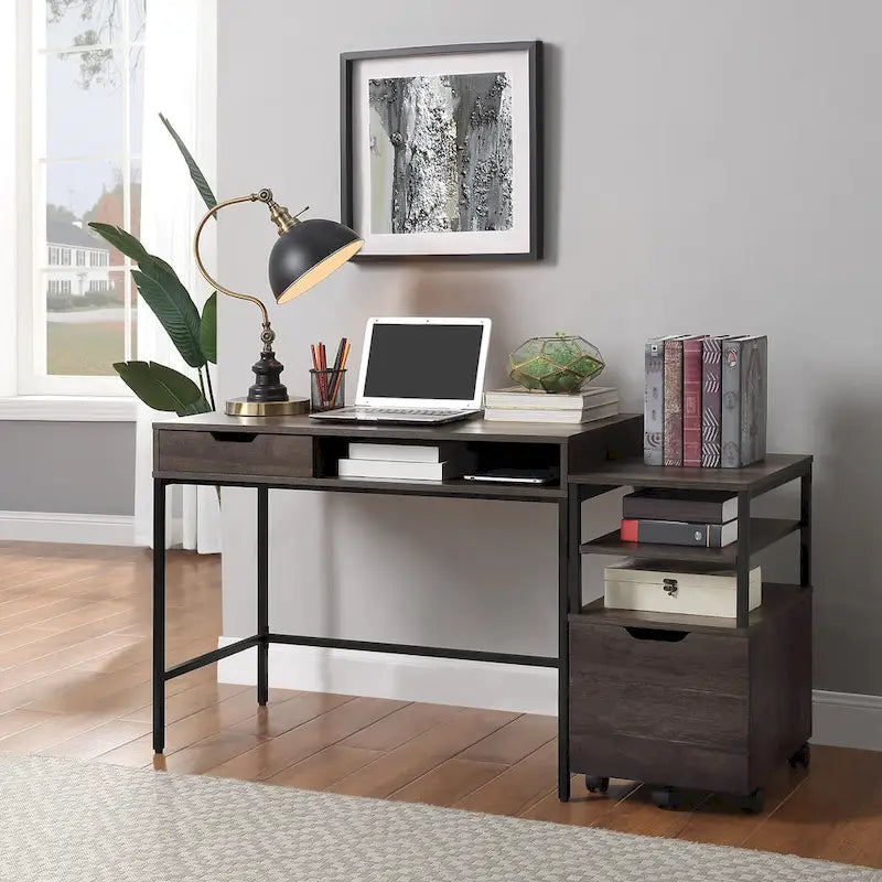 Bureau Contempo 40 avec tiroir et étagère