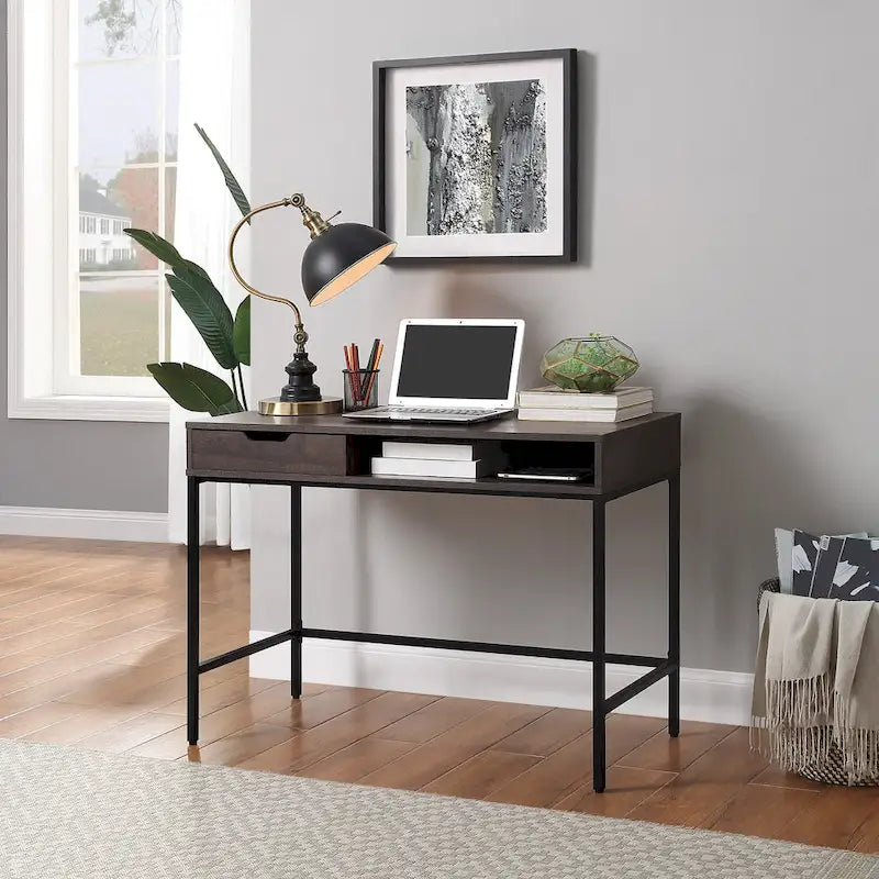 Bureau Contempo 40 avec tiroir et étagère