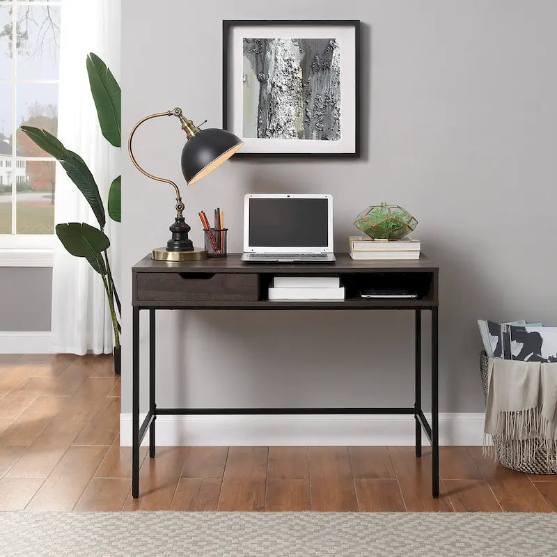 Bureau Contempo 40 avec tiroir et étagère