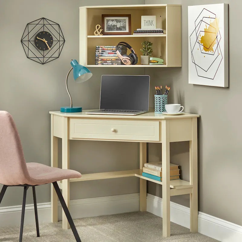Bureau d'angle et meuble de rangement Simple Living