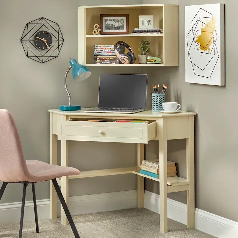 Bureau d'angle et meuble de rangement Simple Living