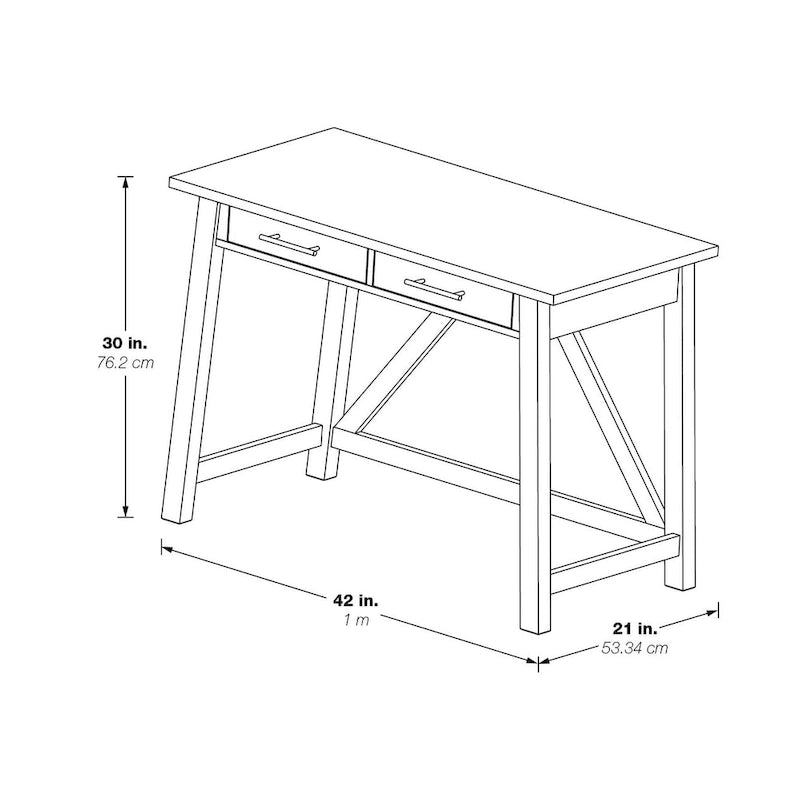 Bureau Rustique Milford