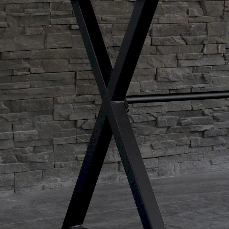 Table de bureau d'ordinateur industrielle Fowler de Carbon Loft
