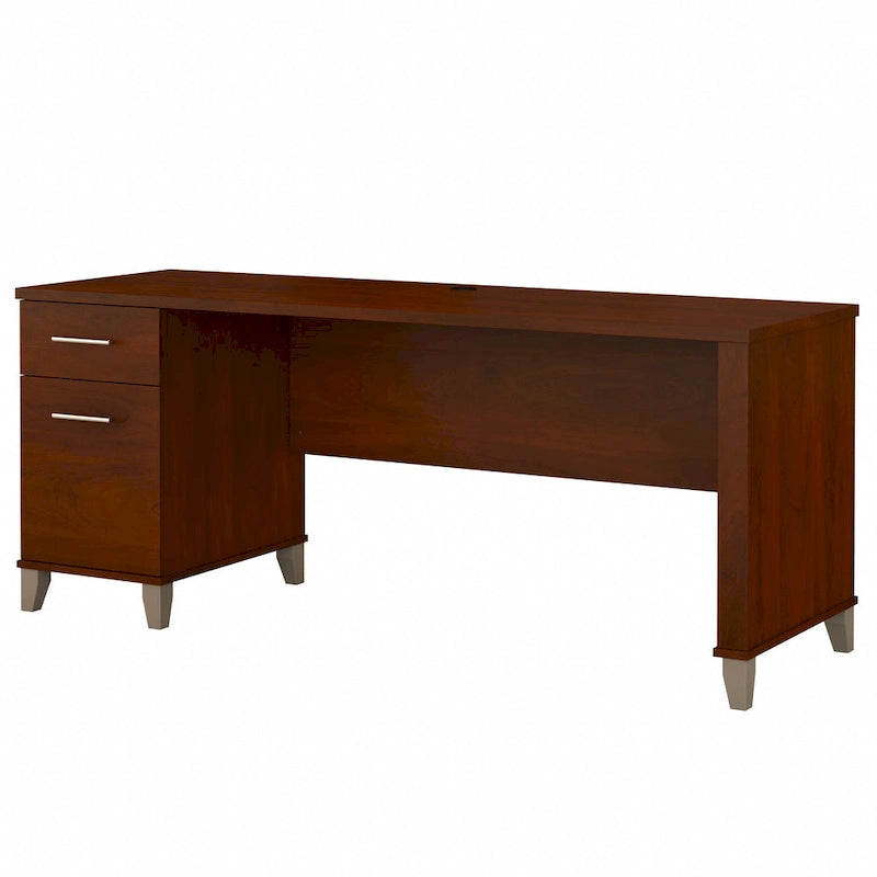 Bureau de direction 72 po Bush Furniture Somerset avec tiroirs de rangement