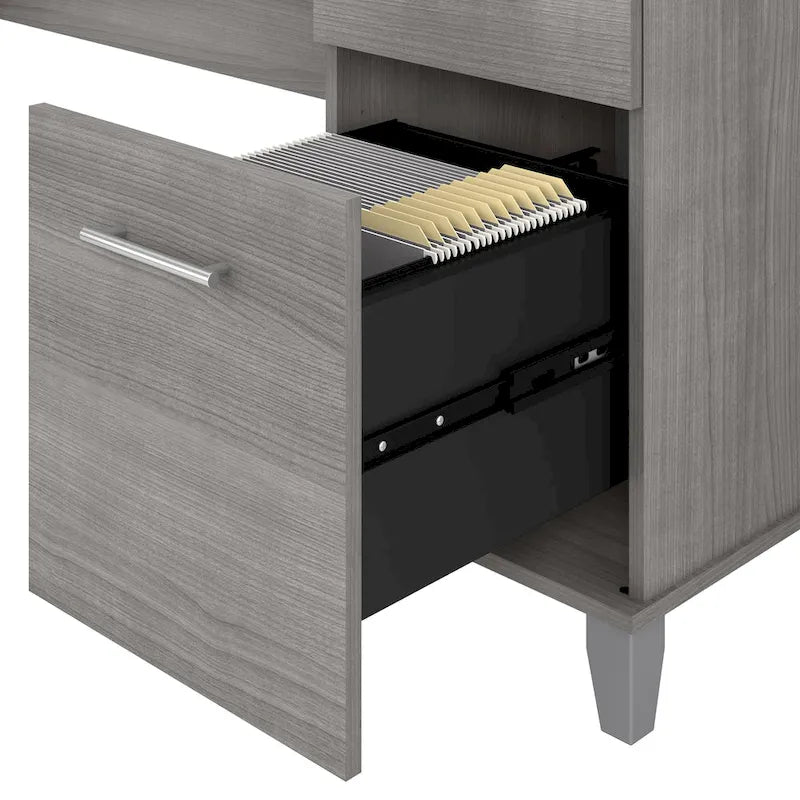 Bureau de direction 72 po Bush Furniture Somerset avec tiroirs de rangement